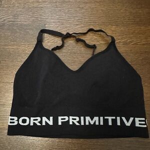 Born Primitive Black Sports Bra- Seamless fabric